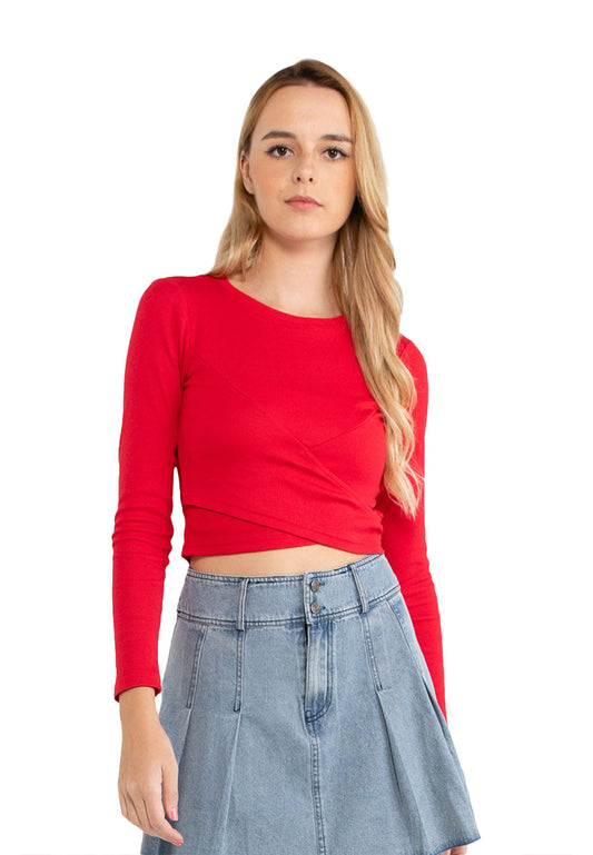 VOIR JEANS Long Sleeves Knit Top
