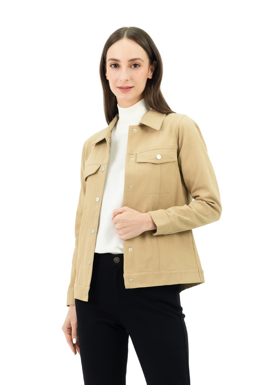 DAISY BY VOIR Buttoned Denim Jacket