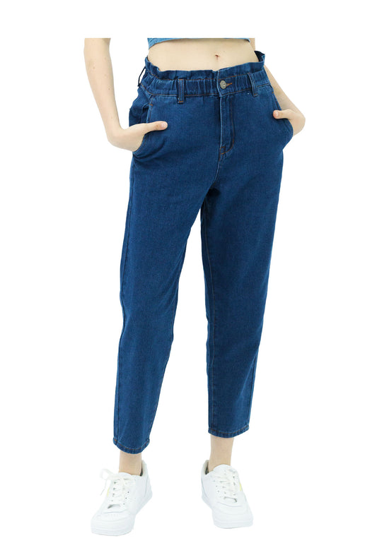 VOIR JEANS High Waisted Paperbag Jeans