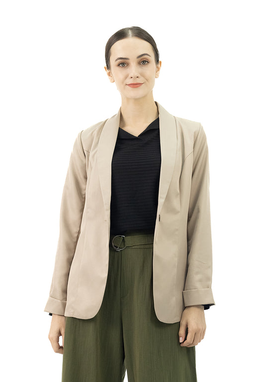 DAISY By VOIR Shawl Collar Casual Smart Blazer