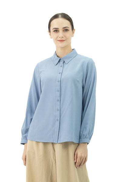 DAISY By VOIR Vintage Front Button Up Blouse