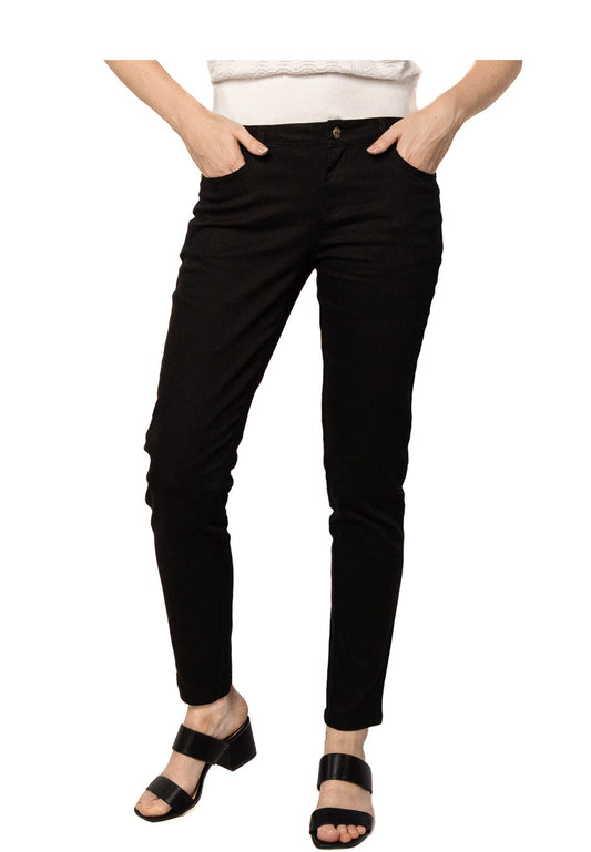 VOIR JEANS #305 Relax Slim Cut Zipper Pants