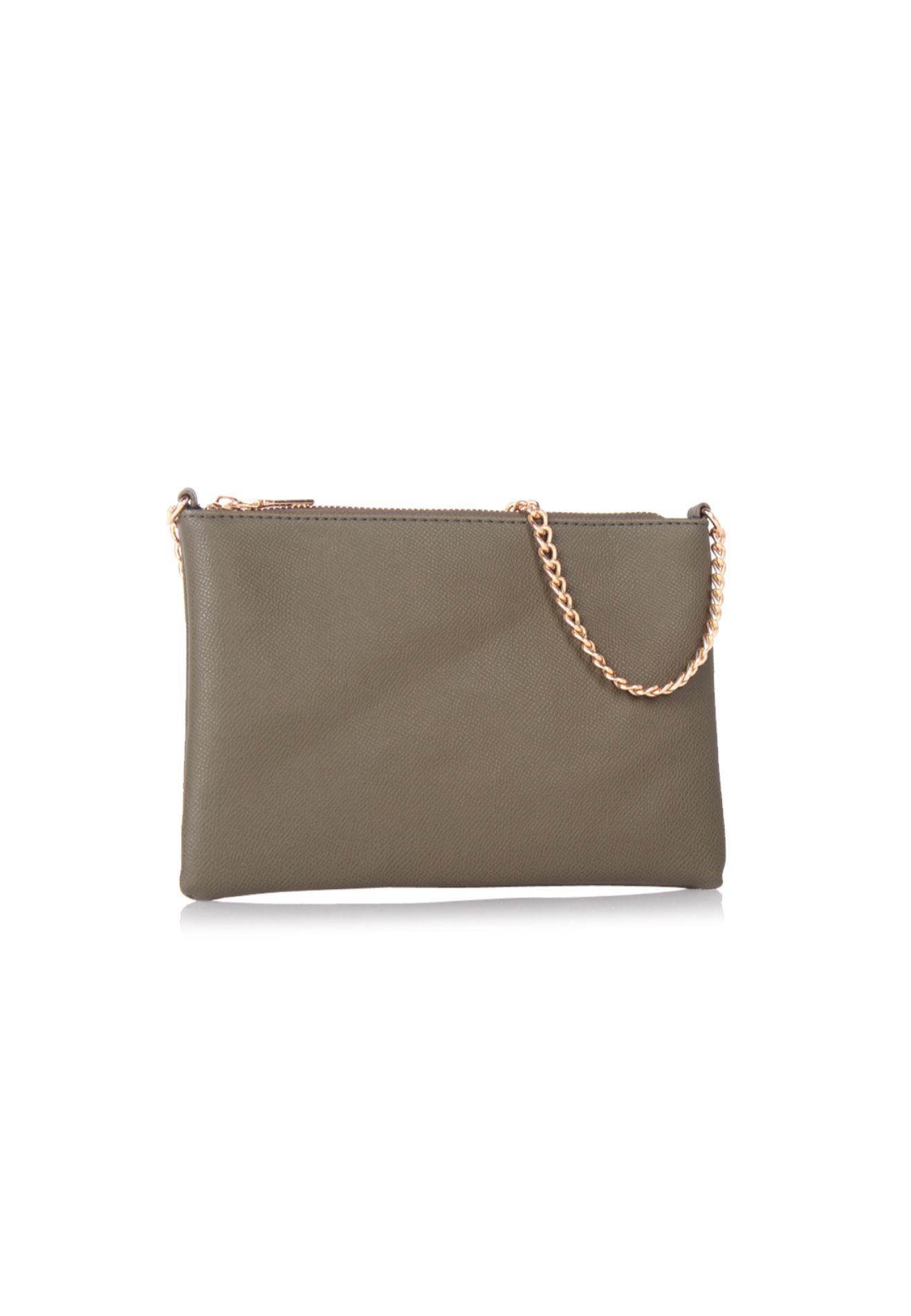 Chain Strap Crossbody Bag in Green