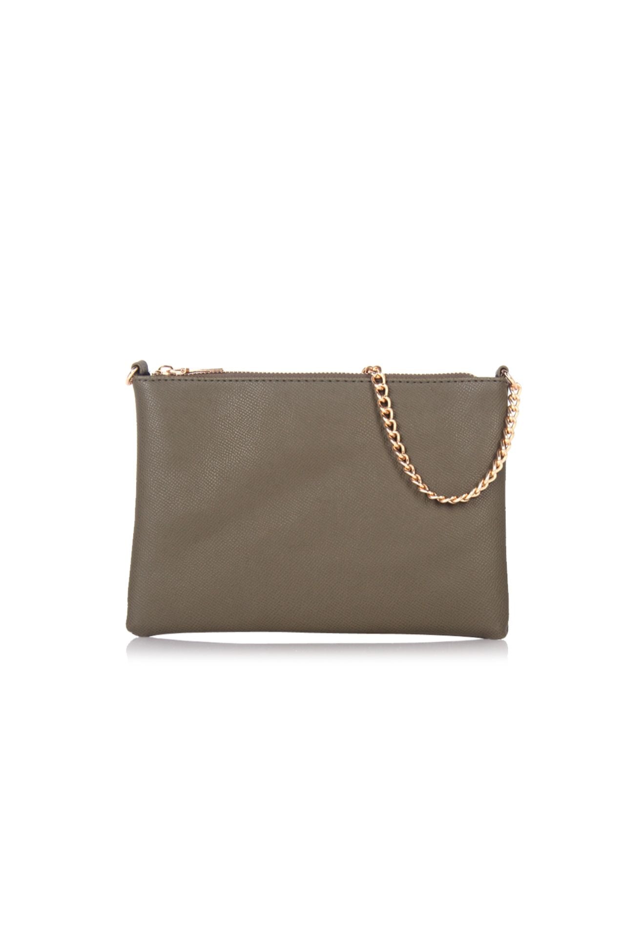 Chain Strap Crossbody Bag in Green