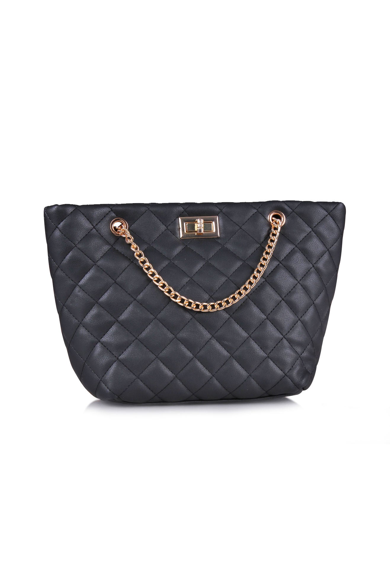 VOIR Quilted Shoulder Chain Bag