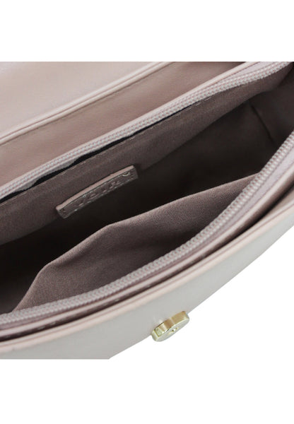 VOIR BELLE Puff Quilted Flap Crossbody Bag