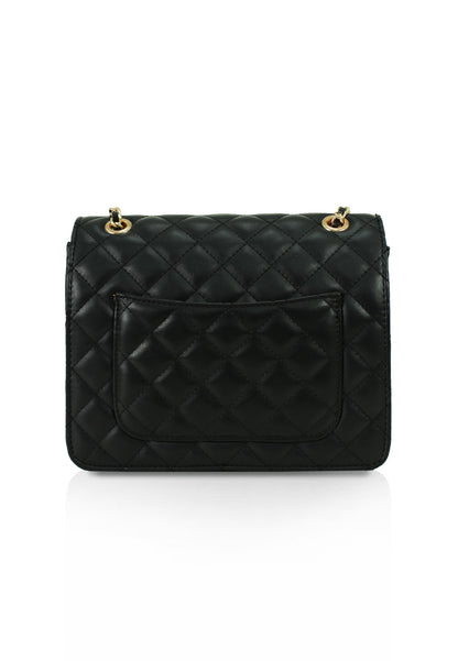 VOIR Quilted Boxy Flap Chain Bag