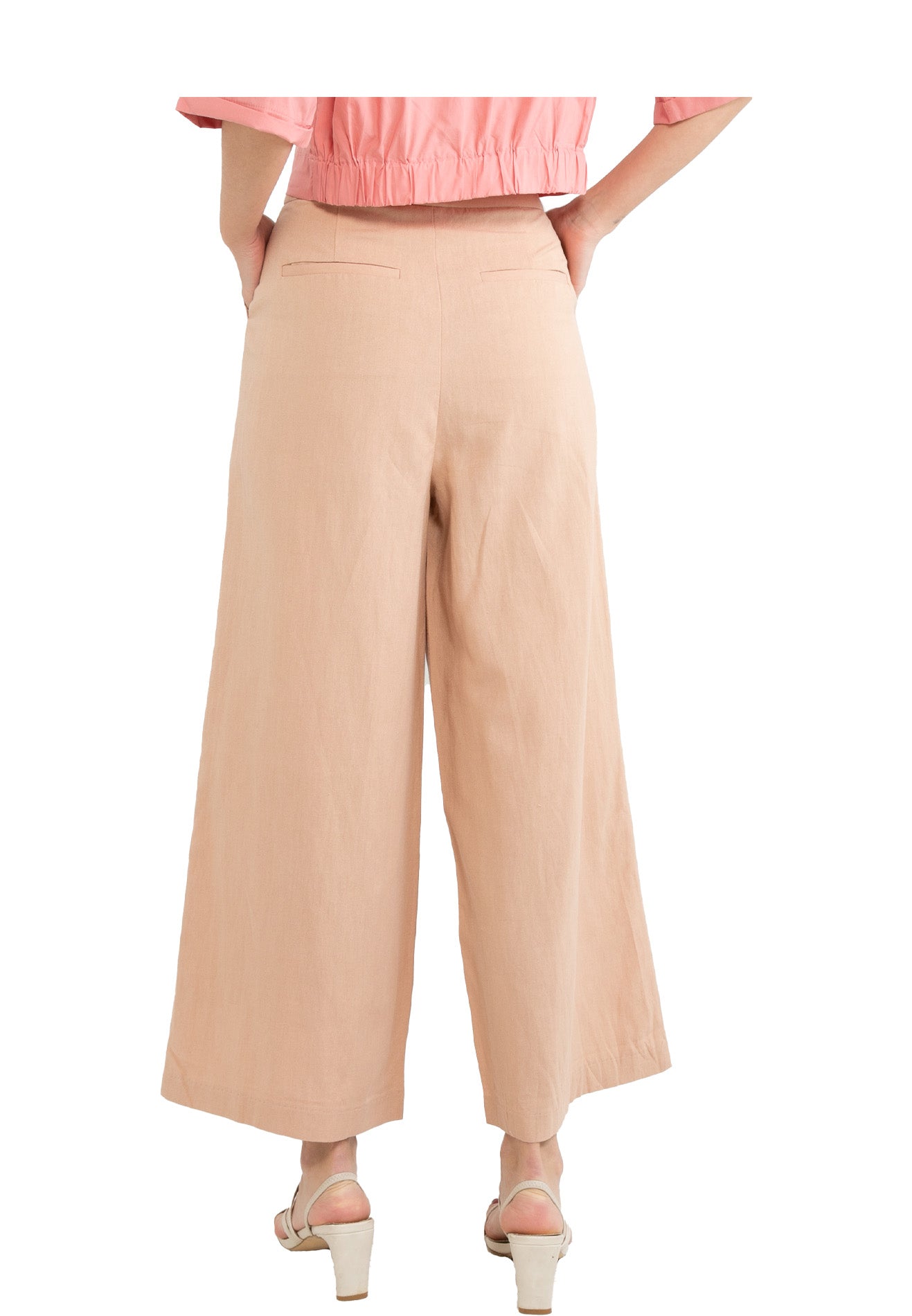 Elle wide leg best sale pants