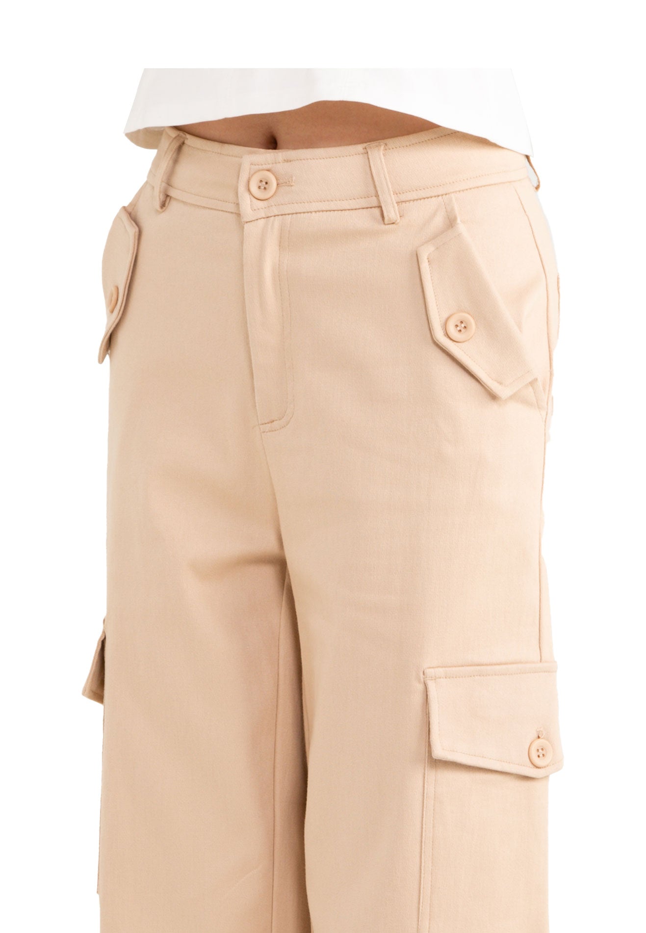 VOIR JEANS Multi Pocket Oversize Trousers