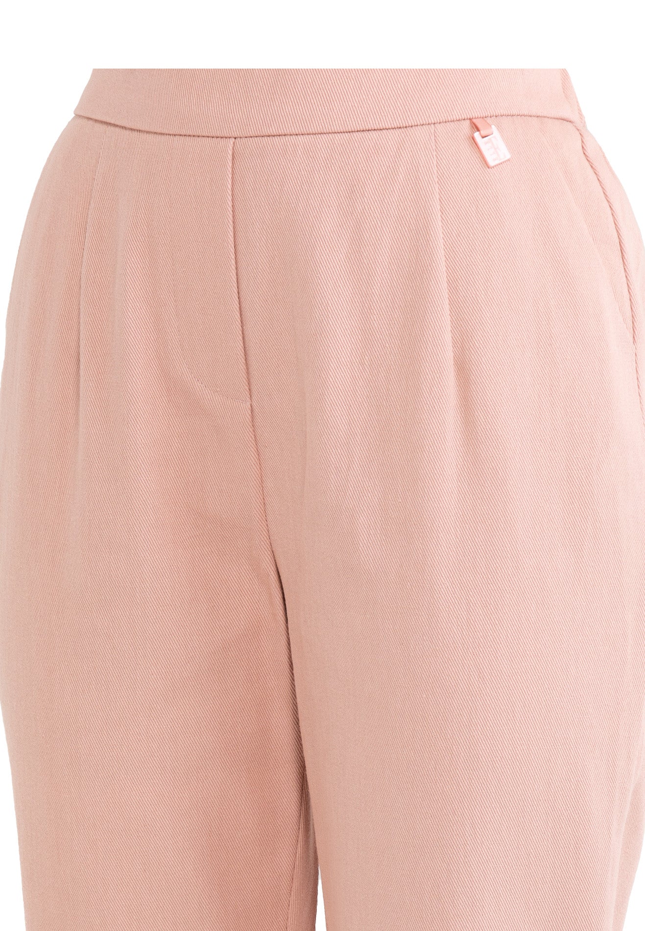 ELLE Apparel Straight Cut Pants with Side Pocket