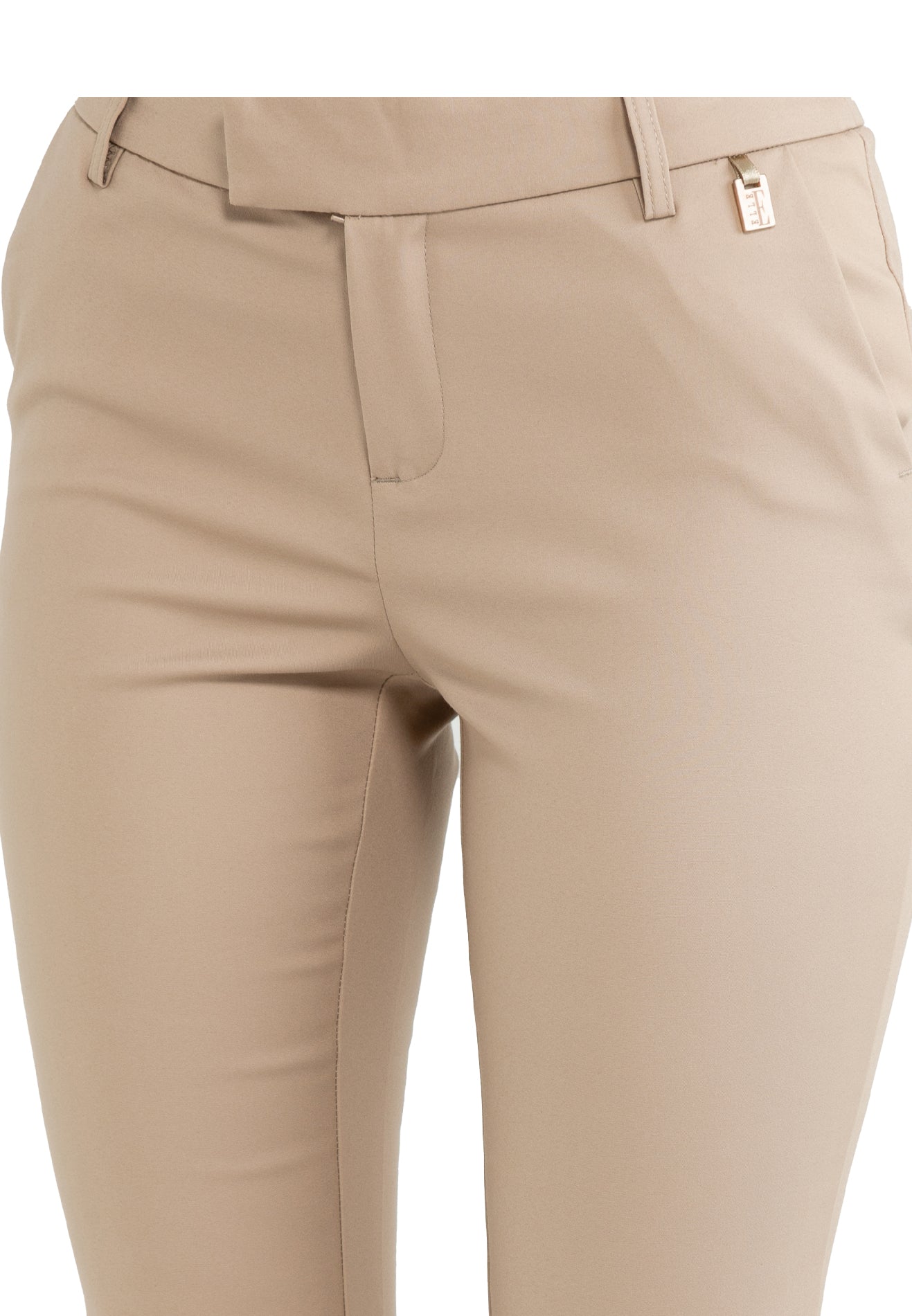 ELLE Apparel Basic Straight Cut Slack Trousers