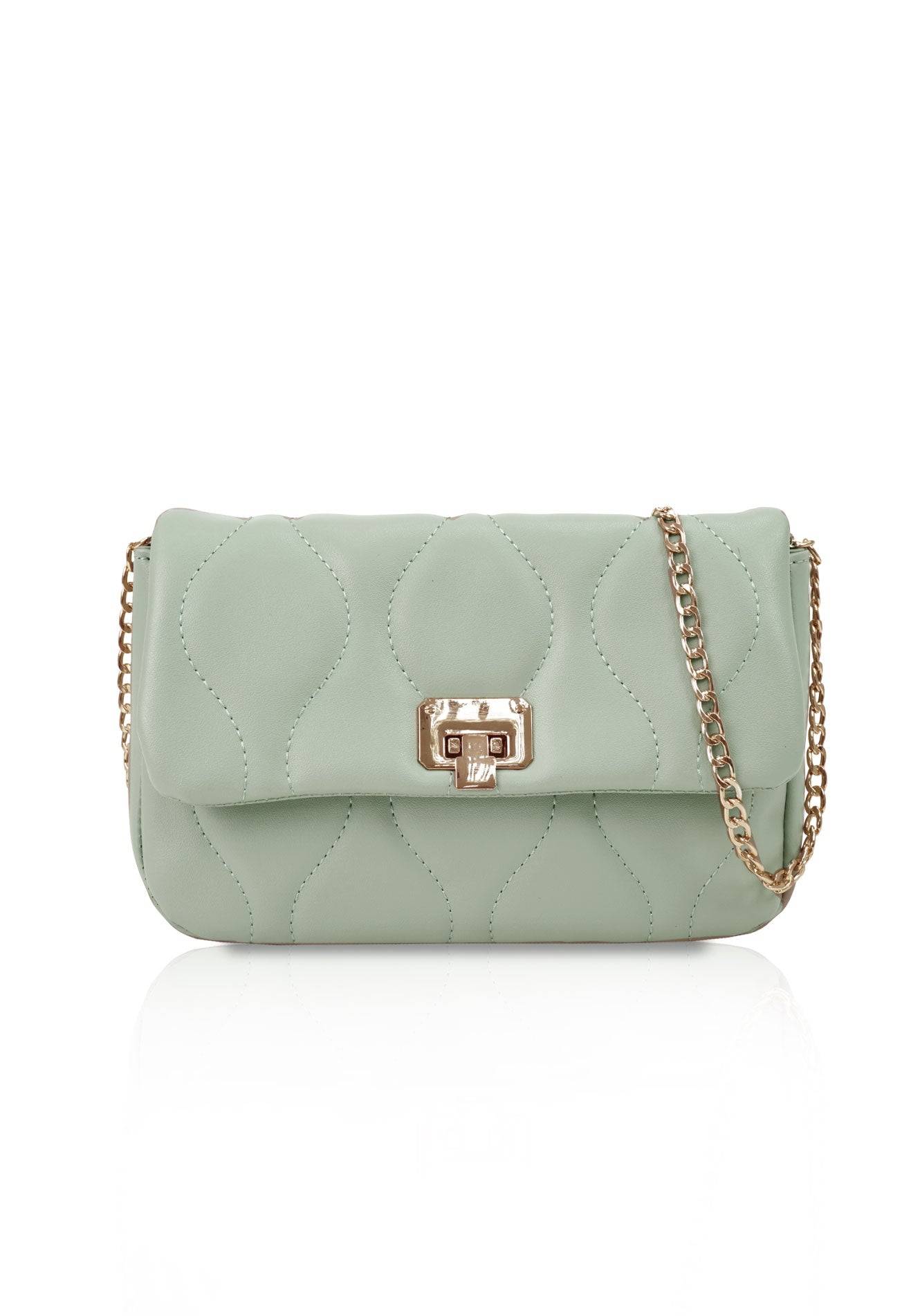 VOIR Wave Quilted Chain Bag