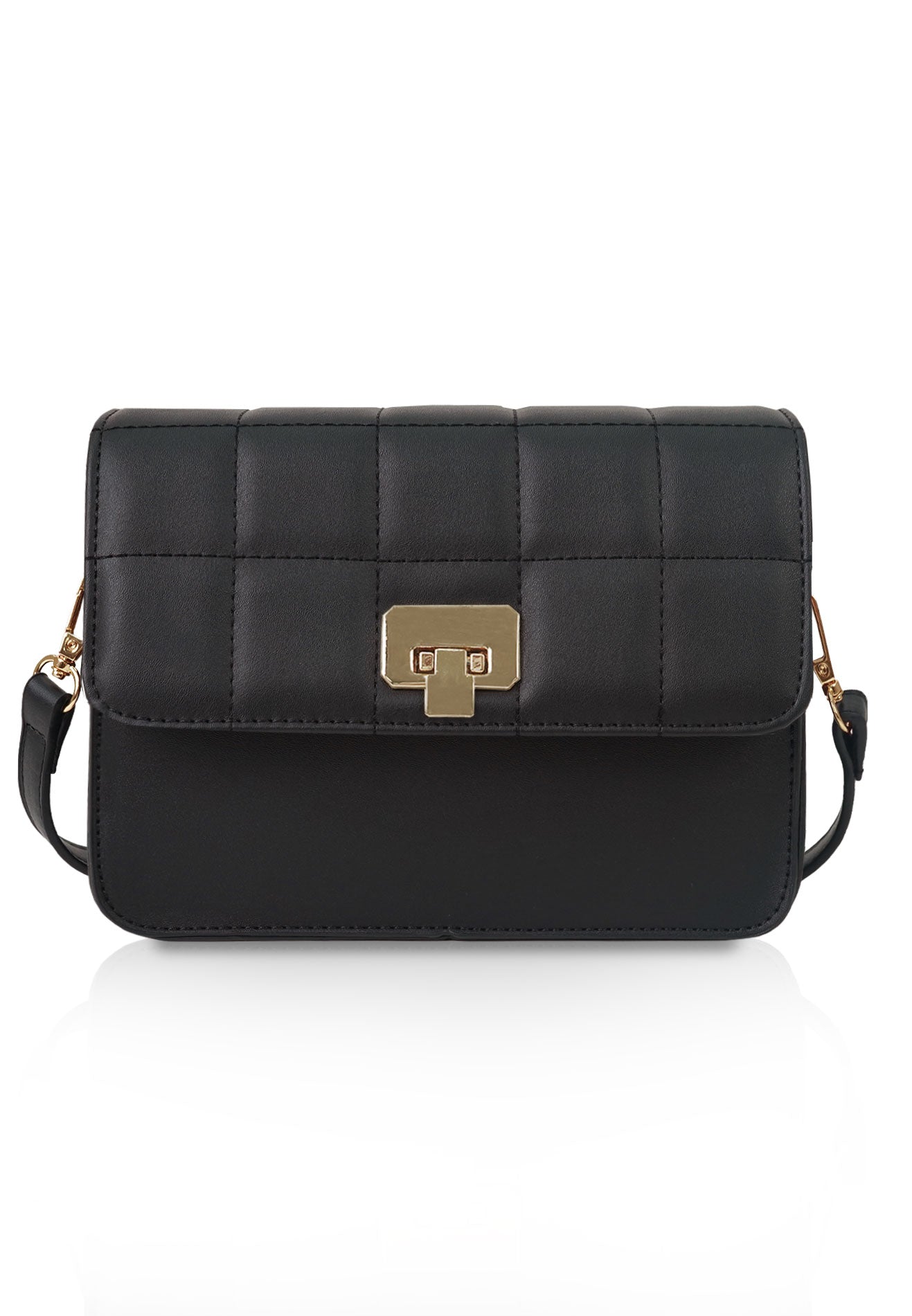 VOIR Boxy Puff Flap Crossbody Bag