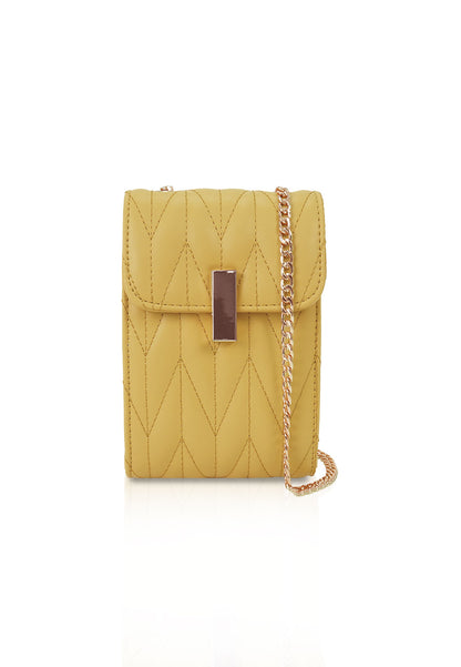 VOIR Elongated Quilted Chain Bag