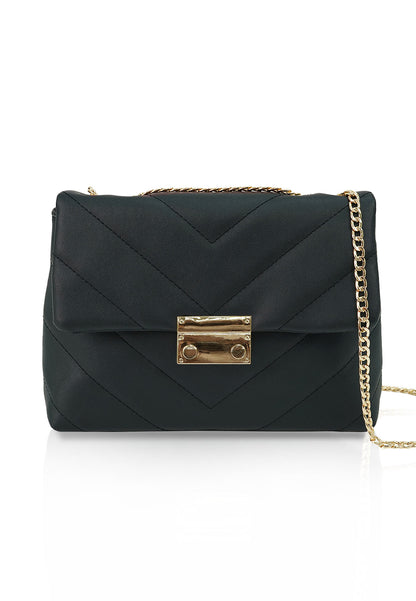 VOIR Mid Sized Quilted-V Flap Bag