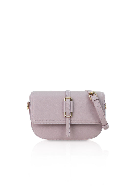VOIR Belted Saddle Cross Body Bag
