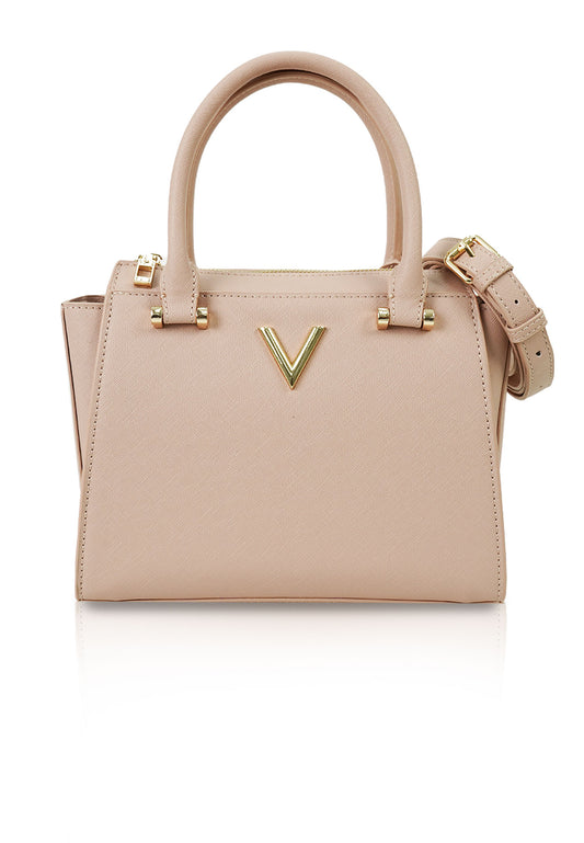 VOIR VALERY Iconic 'V' Top Double Handle Trapeze Bag