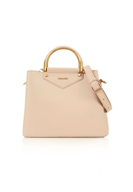 VOIR Top Handle Structured Satchel Bag