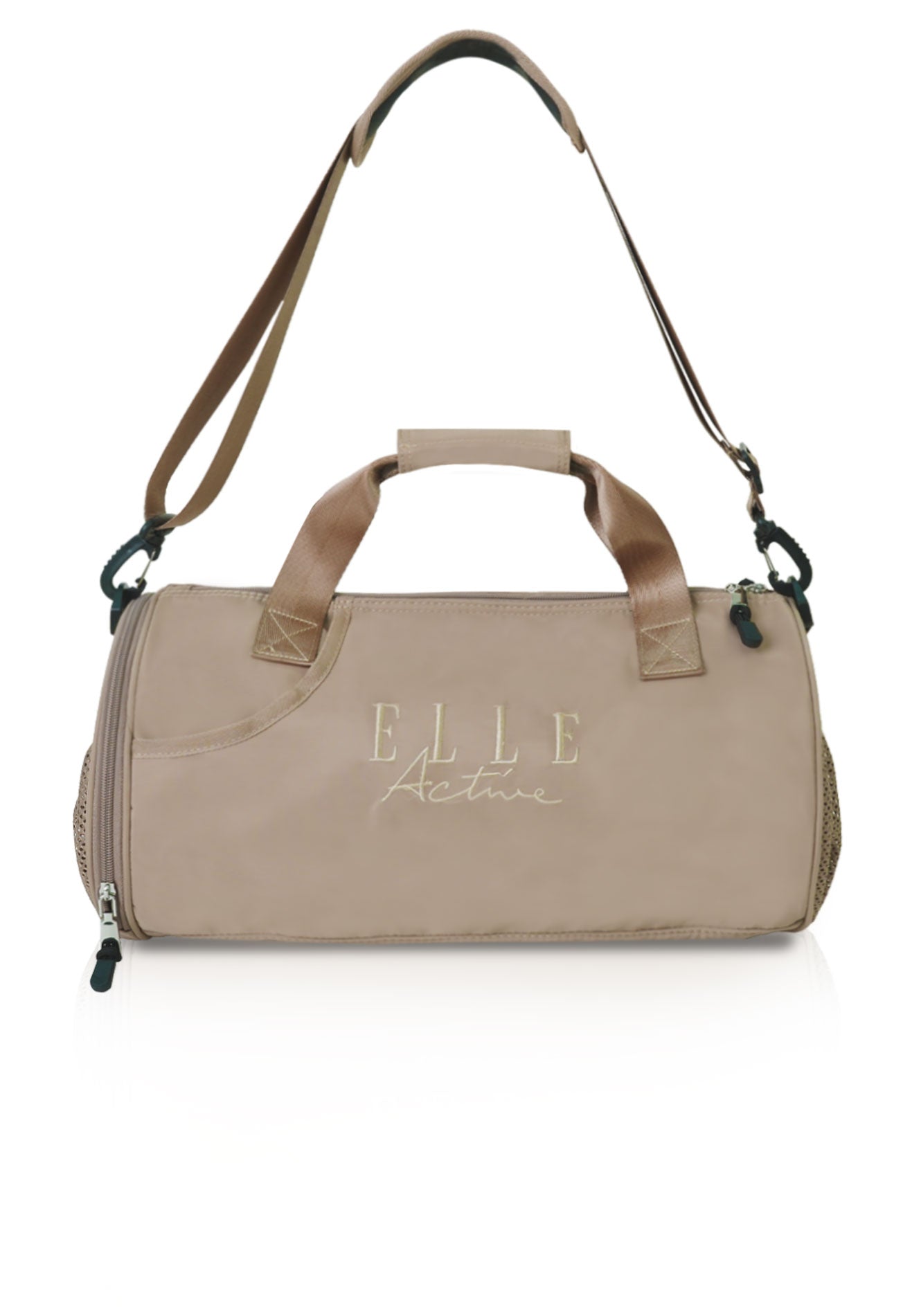 ELLE Active Logo Nylon Duffle Bag