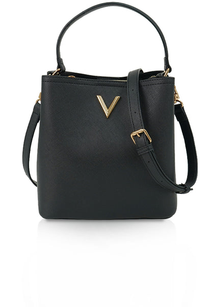 VOIR VOLA Iconic 'V' Bucket Top Handle Bag