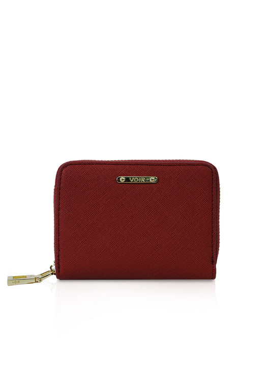 VOIR Mini Zip-Around Wallet