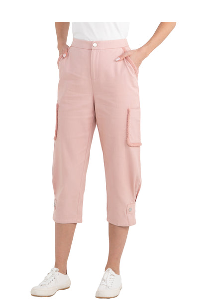 ELLE Apparel Cargo Trousers with Patch Pockets