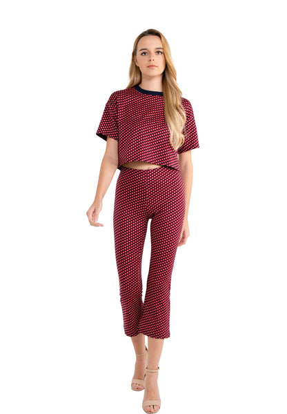 VOIR JEANS Retro Daisy Casual Pants