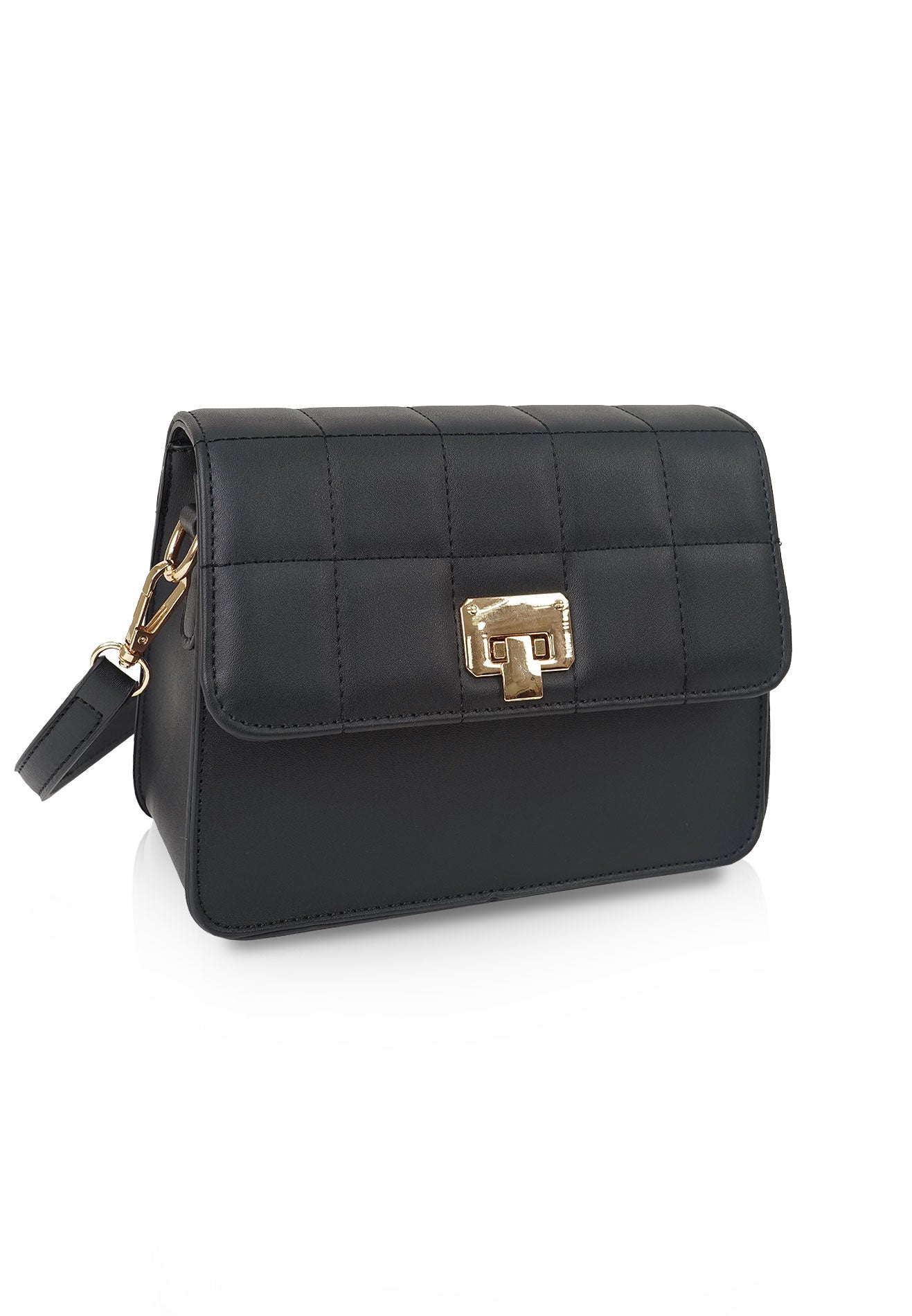 VOIR Boxy Puff Flap Crossbody Bag