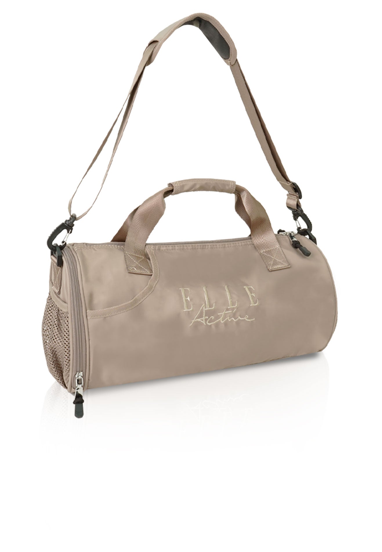 ELLE Active Logo Nylon Duffle Bag