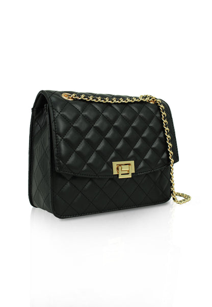 VOIR Quilted Boxy Flap Chain Bag