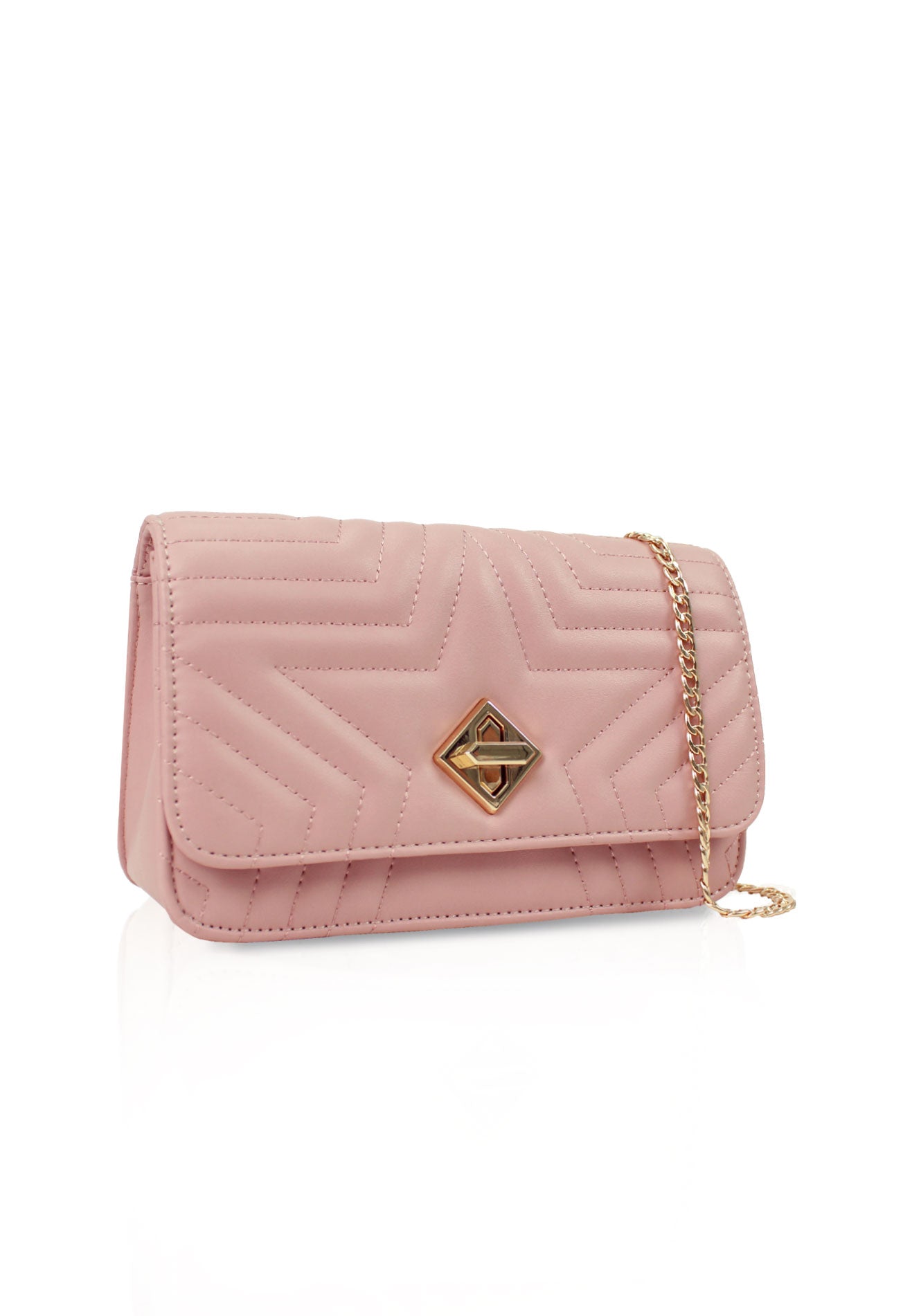 VOIR Starlight Quilted Chain Sling Bag
