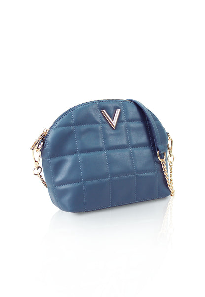 VOIR Half Moon Geometric Quilted Sling Bag